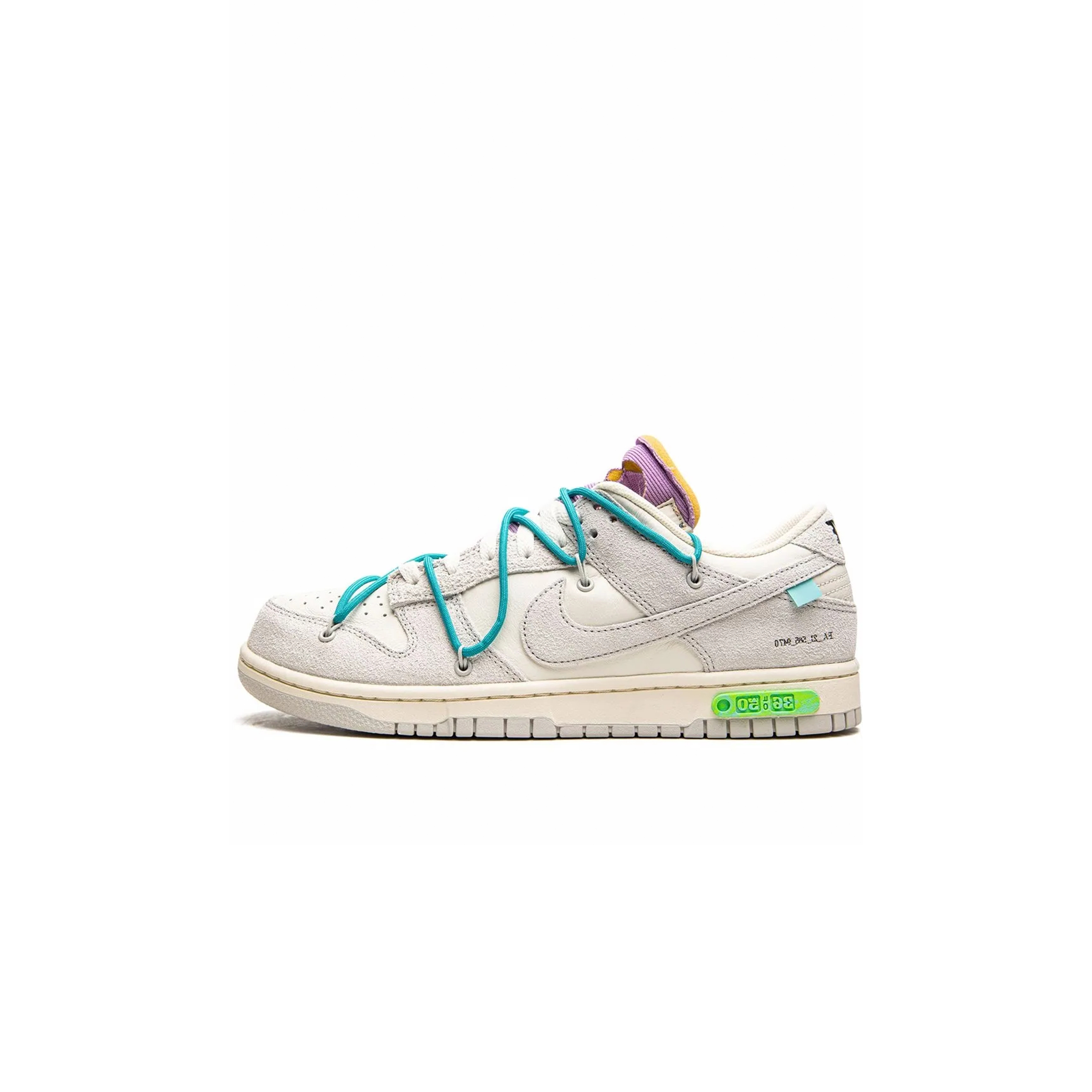 NIKE DUNK LOW OFF-WHITE LOT 36 DJ0950-107